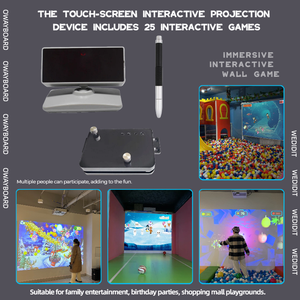 Juego Interactivo de Proyección con Piscina de Pelotas, Juego de Golpear Pelotas, Área de Juegos Interior para Niños, Zona de Diversión, Equipo de Juego Suave al Tacto - Product Image 2