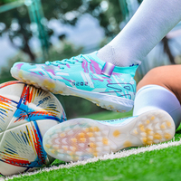 Chaussures de football personnalisées pour homme, chaussures de sport d'équipe en plein air, chaussures de football pour enfants, semelle extérieure en caoutchouc, baskets d'entraînement pour enfants