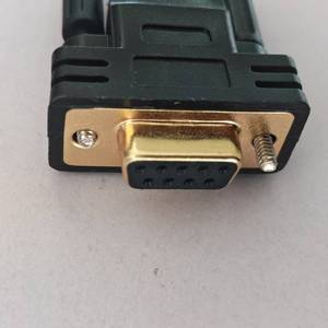 DB9 mannelijke-vrouwelijke kabelassemblage voor gebruik in auto's en huishoudelijke apparaten, op maat gemaakte bedrading met rubber/PVC isolatie - Product Image 3