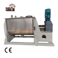 Mélangeur hélicoïdal horizontal basculant DZJX de qualité alimentaire 1500L 1000 kg pour poudres chimiques – Meilleur petit mélangeur industriel à ruban