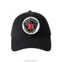 Écussons brodés personnalisés écologiques avec motifs floraux et lettres anglaises pour casquettes de baseball et maillots (à repasser/à coudre)