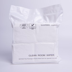 Zware Gewicht Medische Klasse 1 Schone Kamer Pluizende Doek Doekjes Polyester Doekjes 2ply Cleanroomwisdoek - Product Image 4