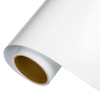 Rouleau de vinyle autocollant imprimable UNISIGN avec papier de support double PE, matériau autocollant en PVC pour impression éco-solvant, UV et latex
