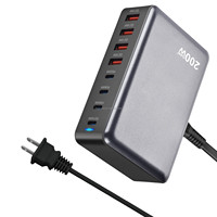 İngiltere abd Au ab seyahat istasyonu en yeni Gan tipi C evrensel seyahat adaptörü ucuz cep cep 200W dizüstü telefon şarj adaptörü