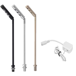 Đèn <span class=keywords><strong>LED</strong></span> Chiếu Điểm Mini 3W, Màu Đen Và Bạc, Dùng Cho Cửa Hàng Trang Sức - Product Image 1