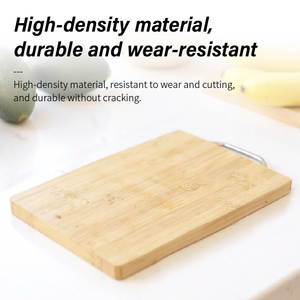 Nhà máy nóng bán 2pcs Thiết lập cá nhân hữu cơ tre đang chặt thớt cắt Board 2 loại kích cỡ của tre gỗ cắt ban - Product Image 5