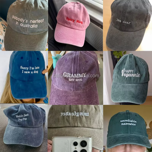 Casquette de baseball vierge personnalisable avec étiquettes tissées et patchs brodés, design sportif, en tissu respirant et imperméable, unisexe, promotionnelle - Product Image 2