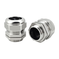 Xianghong IP68 Tahan Air PG11 Baja Tahan Karat 304 EPDM Segel Kedap Udara Tegangan Rendah Industri 5-10mm Kabel Gland Ulir PG Luar Ruangan