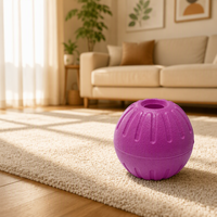 LY Nouveau jouet à mâcher pour chiens de haute qualité, 9 cm, durable, écologique, design 3D, pour usage quotidien en intérieur et en extérieur, facile à nettoyer, en EVA solide