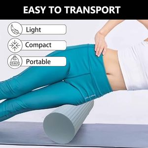 Yoga tập thể dục bọt con lăn cho Massage cơ bắp tùy chỉnh in logo Pilates cột bọt con lăn - Product Image 5