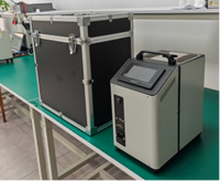 Kalibrator Suhu Blok Kering Portabel -40~150C Akurasi 0.2C OEM Dapat Disesuaikan Layar Sentuh LCD Konstruksi Logam IP65