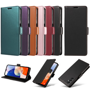 Étui portefeuille en cuir PU pour <span class=keywords><strong>Samsung</strong></span> <span class=keywords><strong>Galaxy</strong></span> A57 A37 A17 A07 avec doublure anti-scanner, plusieurs fentes, support pliable robuste pour téléphone - Product Image 1