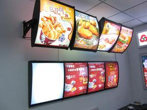 Caja de luz led <span class=keywords><strong>kfc</strong></span> para pedidos, marco de tablero de menú para restaurante, caja de luz de publicidad - Product Image 3