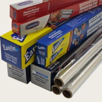 Papier d'aluminium alimentaire en petit rouleau, papier de cuisson avec revêtement, écologique et hygiénique, échantillons gratuits disponibles