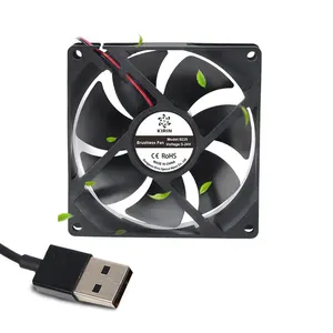 92x92x25 92mm pc 5v usb fan soğutucu 9225 dc 5v soğutma fanı