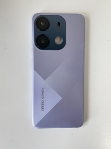 Boîtier arrière complet BF7 BF7n Pop 7 Pro BB4k avec cache arrière, cadre d'objectif de caméra, cadre de protection et porte-batterie de remplacement pour Spark Go 2023 - Product Image 2