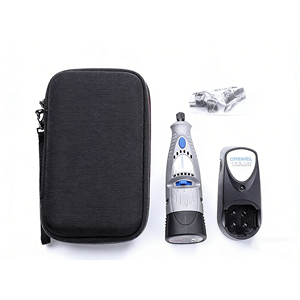 Étui de rangement portable en EVA rigide pour outil rotatif <span class=keywords><strong>sans</strong></span> <span class=keywords><strong>fil</strong></span> <span class=keywords><strong>Dremel</strong></span> 7020-PGK à deux vitesses, protection antichoc - Product Image 2