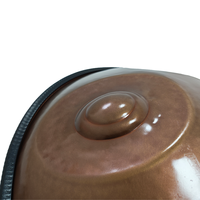 Raysen F #   Handpan Low Pygmy 21 (14+7) notes avec trois notes de fond, type Dings, tambour Handpan