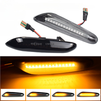 Clignotant de voiture clignotant feu de position latéral LED latéral pour BMW E46 E60 E61 E90 E91 E92 E87 E82 E88 X3 indicateur accessoires