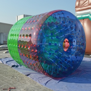 Rodillo Acuático Inflable de PVC Colorido, Tubo Rodante para Niños D1002-69A - Product Image 3