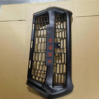 Grille avant avec Led pour 2021Toyota pour Hilux HILUX/REVO Radiateur Garde LED Grille Voiture Accessoire Extérieur