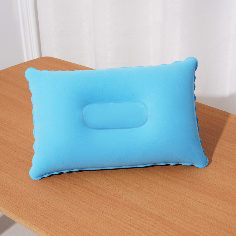 Petit coussin carré bleu clair-3824cm
