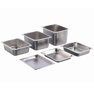 Buphex 1/2 abd tarzı mutfak gurme tencere üstün kalite anti-reçel parlatma tam boy içeren ikram paslanmaz çelik - Product Image 1