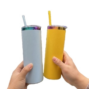 Custom LogoBulk Underneath 20Oz With Lid Outdoor Laser Engraving Rainbow Plated Skinny Tumbler - Product Image 4