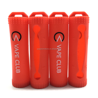 Boîtier de batterie 2*20700/21700 de haute qualité et boîte de support avec manchons de stockage en silicone de qualité alimentaire 100%
