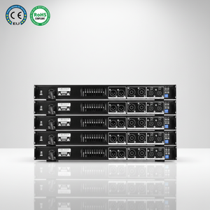Новый хит продаж: 1U 2*2500 Вт цифровой усилитель класса D, 2-канальная стереосистема с 5-полосным параметрическим эквалайзером и голосовым управлением - Product Image 4