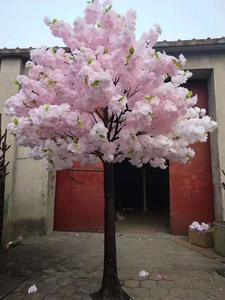 실내 옥외 훈장을 위한 주문 10ft 큰 백색 가짜 벚꽃 가짜 사쿠라 나무 큰 인공적인 벚꽃 나무 - Product Image 5