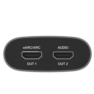 ตัวแยกสาย HDMI EARC 18Gbps,เสียงแบบวนลูป4K/60Hz สำหรับลำโพงซาวด์บาร์แอมพลิฟายเออร์ - Product Image 1