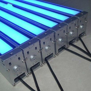 הרחבה מוחזרת מנורת מתחת לאדמה אור כחול ריבוע לבנה אור כוח משיכה - Product Image 6