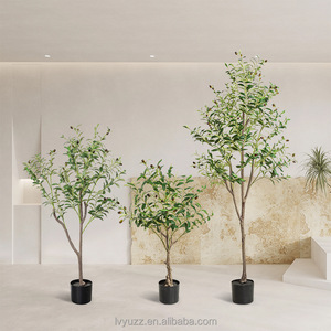 Árbol de Olivo Artificial para Decoración Interior y Exterior, Planta en Maceta, Simulación de Bonsái, Adorno para Suelo - Product Image 2