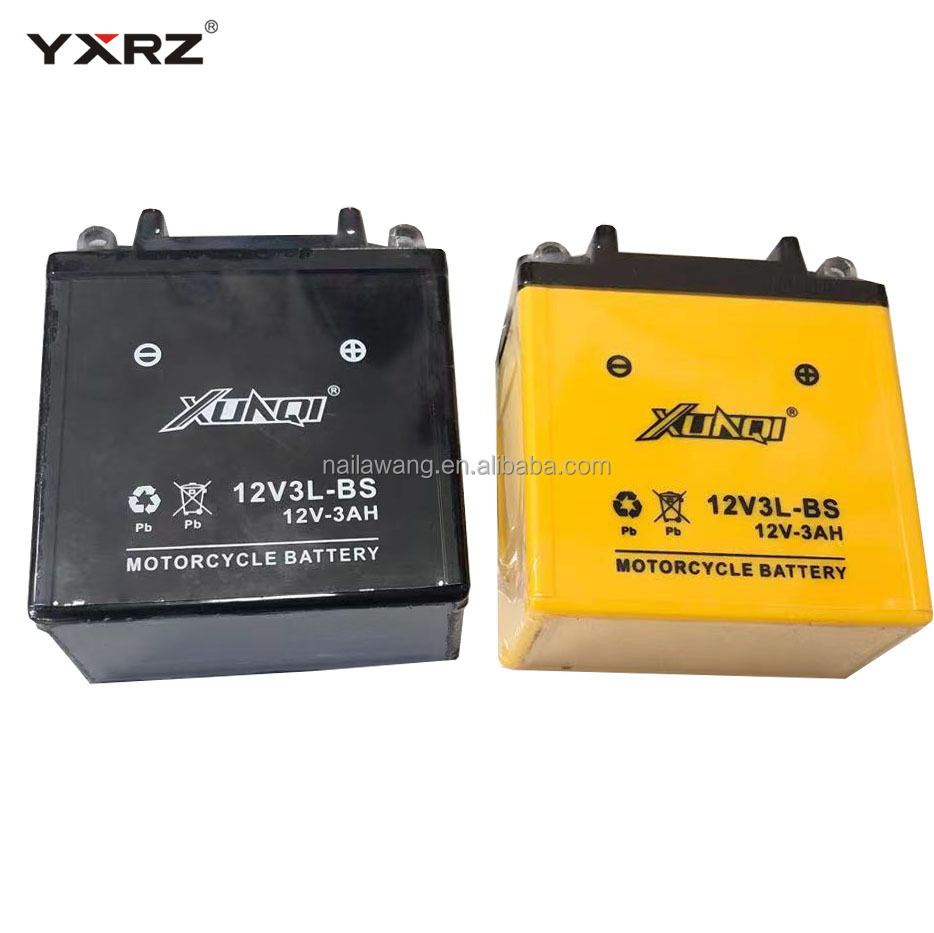 Высокая производительность энергетическая система свинцово-кислотная батарея лития 12V 3L BS 12V 3AH аккумуляторы для мотоциклов