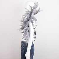 Ailes en plumes naturelles avec sangles réglables, accessoires de costume pour Halloween, carnaval, samba, cosplay, plusieurs couleurs disponibles