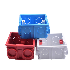 Topshine miễn phí kết hợp Tường Nội Bộ gắn chuyển đổi trở lại hộp cho 86mm chuyển đổi và ổ cắm điện - Product Image 3