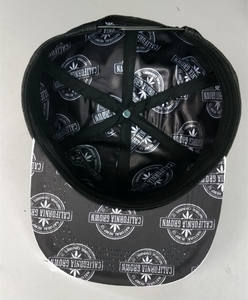 Casquette Snapback à 6 Panneaux à Deux Tons avec Bord Plat Divisé, Broderie Personnalisée, Intérieur en Satin, Impression Numérique, Doublure en Satin, Casquette de Sport - Product Image 3