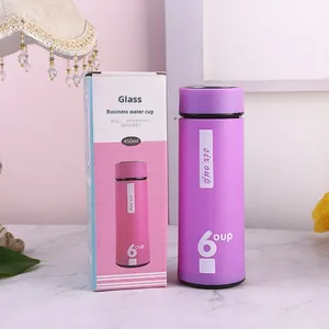 Tazze Regalo Pubblicitarie All'Ingrosso, Bottiglie d'<span class=keywords><strong>Acqua</strong></span> in Vetro Bianco <span class=keywords><strong>di</strong></span> Alta Qualità, Tazze Creative per Eventi, Tazze Commemorative Festive a Doppio Strato - Product Image 4