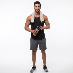Fitness Sweat Wicking Sports Tank Top Men's Loose Fit Singlet - Product Image 1