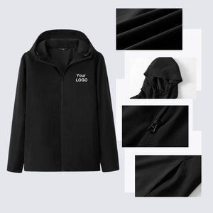 Chaquetas de Forro Polar con Capucha de Secado Rápido para Exteriores, Cortavientos, Impermeables para Hombre y Mujer - Product Image 2