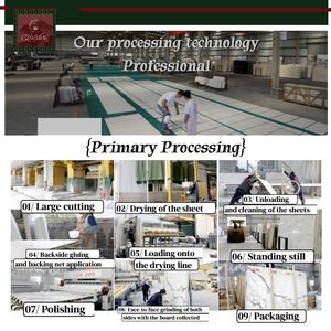 GOLDKING - Revestimiento de Mármol <span class=keywords><strong>Blanco</strong></span> Carrara, Losas Cortadas a Medida para Casas de Lujo, Kit Completo de Revestimiento de Chimenea Incluido - Product Image 4