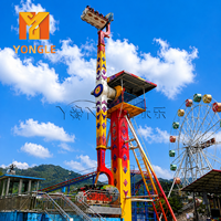 Manège Extrême Rotatif : Vitesse Fougueuse, 16 Personnes, Effet G-Force à 360 Degrés, Attraction de Fête Foraine, Fort Profit, Grande Remise