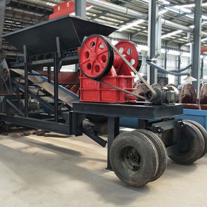 เครื่องบดหินแบบพกพาขนาดเล็ก ใช้เครื่องยนต์ดีเซล สำหรับหินปูน ราคาพิเศษ - Product Image 5