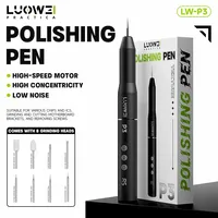 Stylo de polissage LUOWEI LW-P3 pour téléphone portable, alliage d'aluminium, haute vitesse, faible bruit, outil de meulage pour puces IC de carte mère