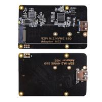 Papan adaptor Raspberry Pi 4B Pi M.2 NVME SSD untuk Raspberry Pi 4 Model B papan ekspansi