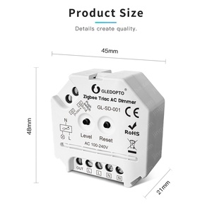 Không dây rf2.4g cuộc sống thông minh AC100V 240V 1.8A ZigBee 3.0 TRIAC AC mờ cho đèn <span class=keywords><strong>Led</strong></span> - Product Image 4