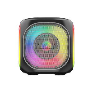 GENCE Amplificateur <span class=keywords><strong>Admark</strong></span> Système Sonore Électronique Portable Boombox pour Batterie 5.0 1000-2000mAh Sortie 8W LED RGB - Product Image 5