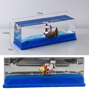Coche creativo crucero fluido escritorio hogar Oficina ornamento descompresión decoración <span class=keywords><strong>Titanic</strong></span> líquido botella a la deriva - Product Image 6