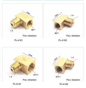 PD-4081 PD-6181 <span class=keywords><strong>PL</strong></span>-4081 <span class=keywords><strong>PL</strong></span>-4181 tek yönlü sağ açı konektörü dirsek adaptörü için 4/6mm dış çaplı tüp yağlama uydurma - Product Image 4
